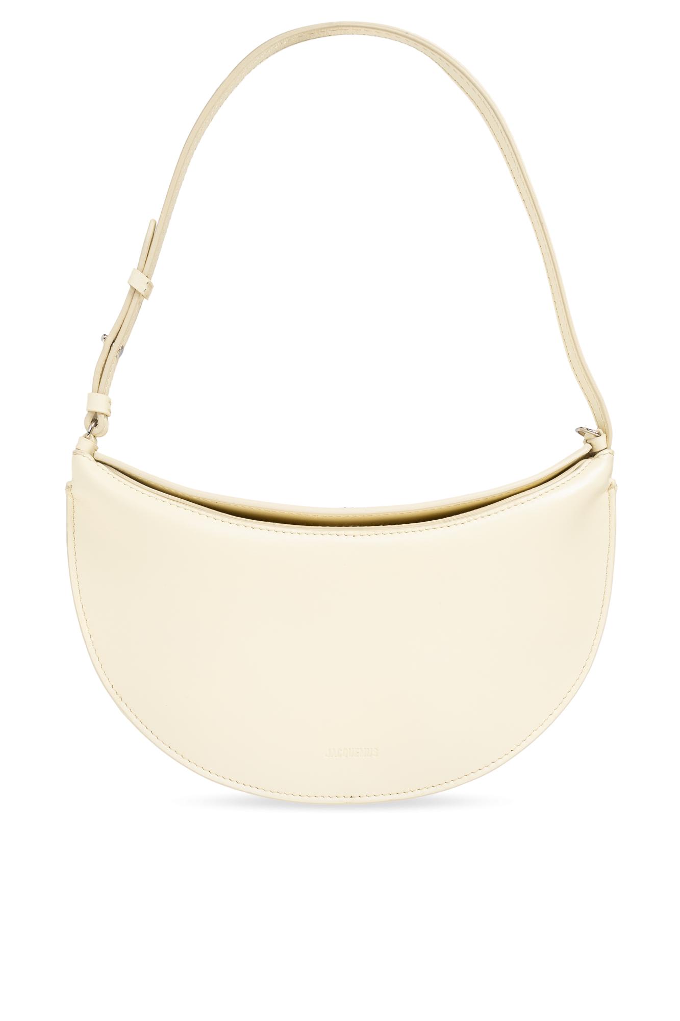 Jacquemus Shoulder Bag Le Petit Ovalo In White