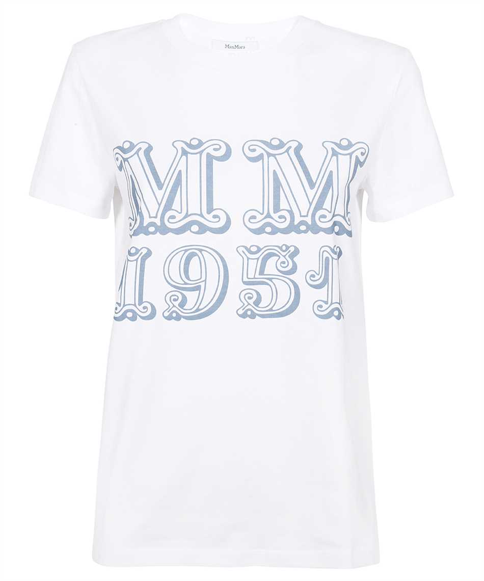 Max Mara Cotton T-shirt In White