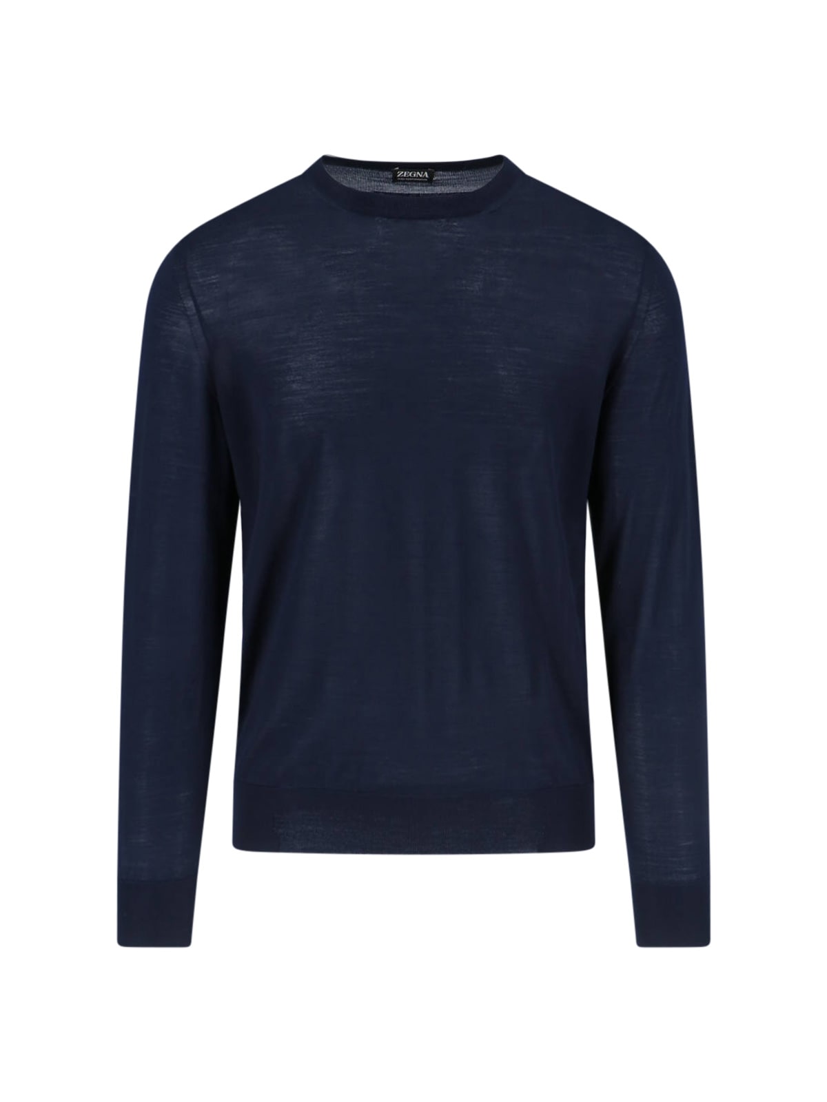 Shop Zegna Wool Sweater In Blue