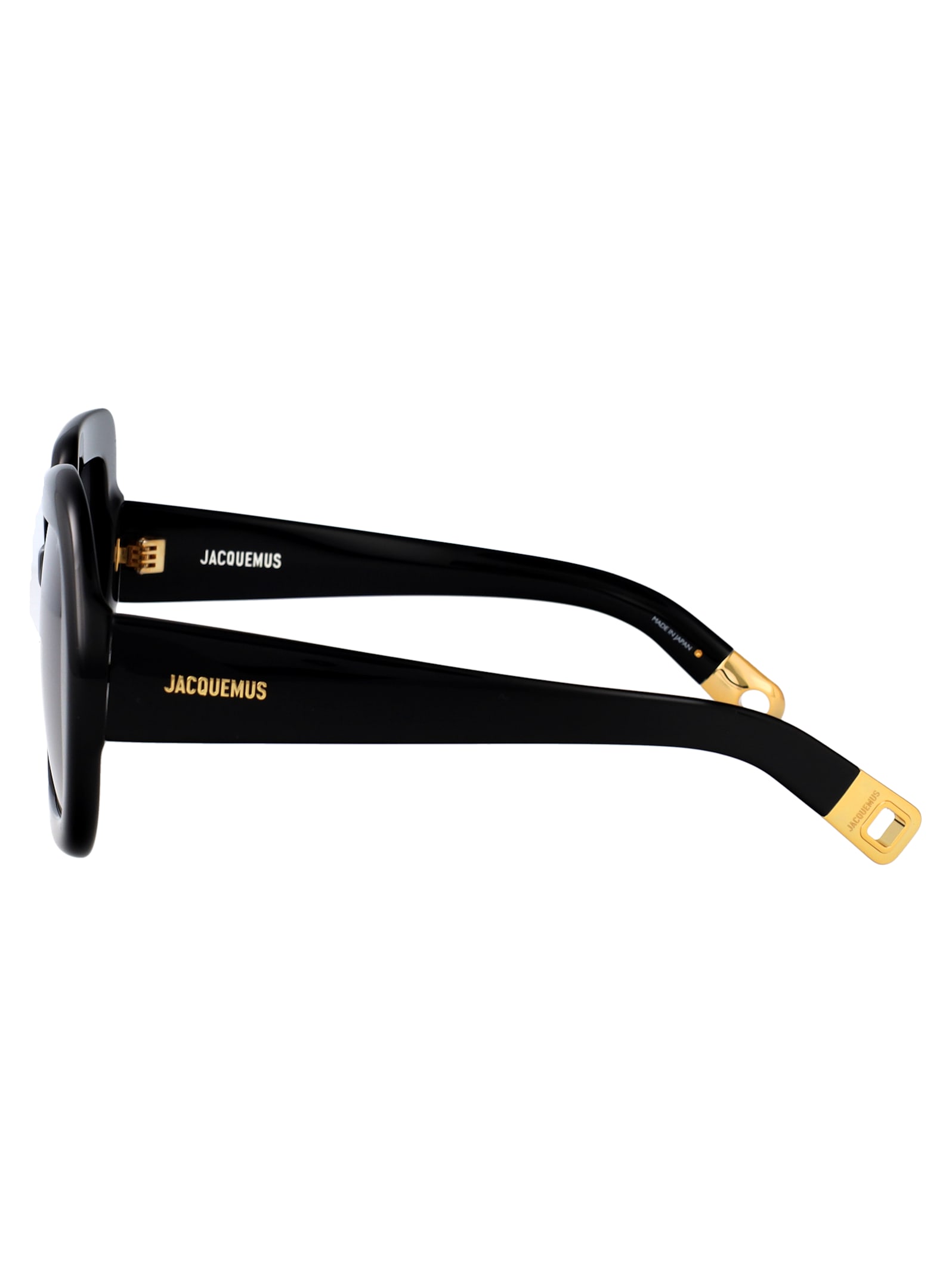 Jacquemus Carre Sunglasses In Black