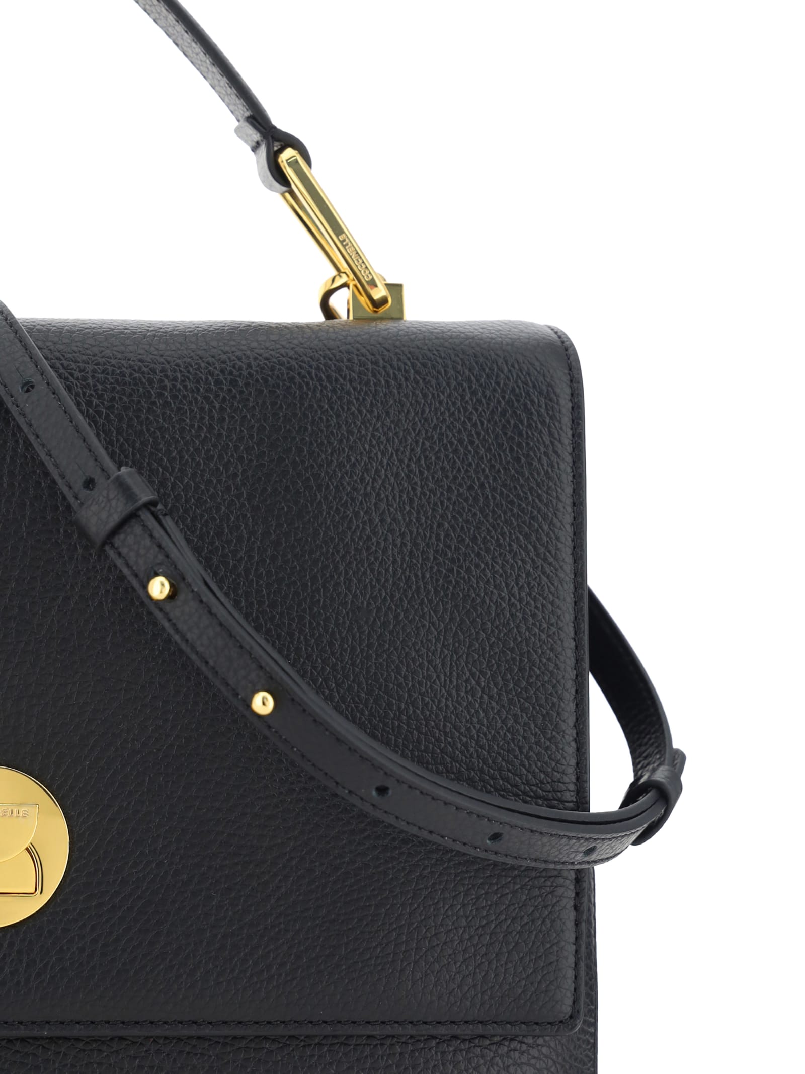 Shop Coccinelle Liya Handbag In Black