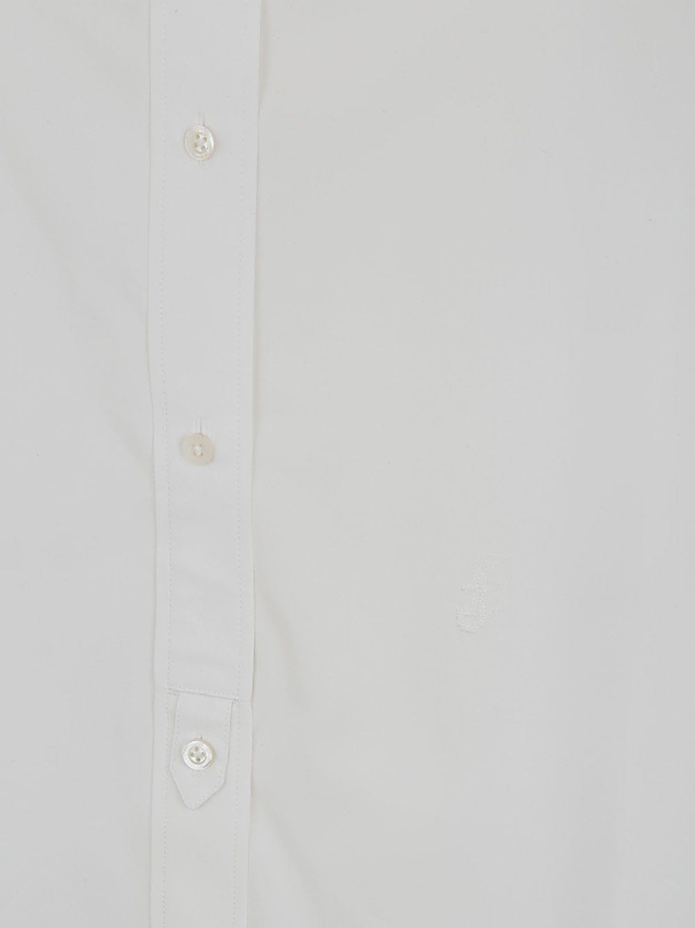 Shop Jil Sander Wednesday Straight Fitted Shirt In Optic White