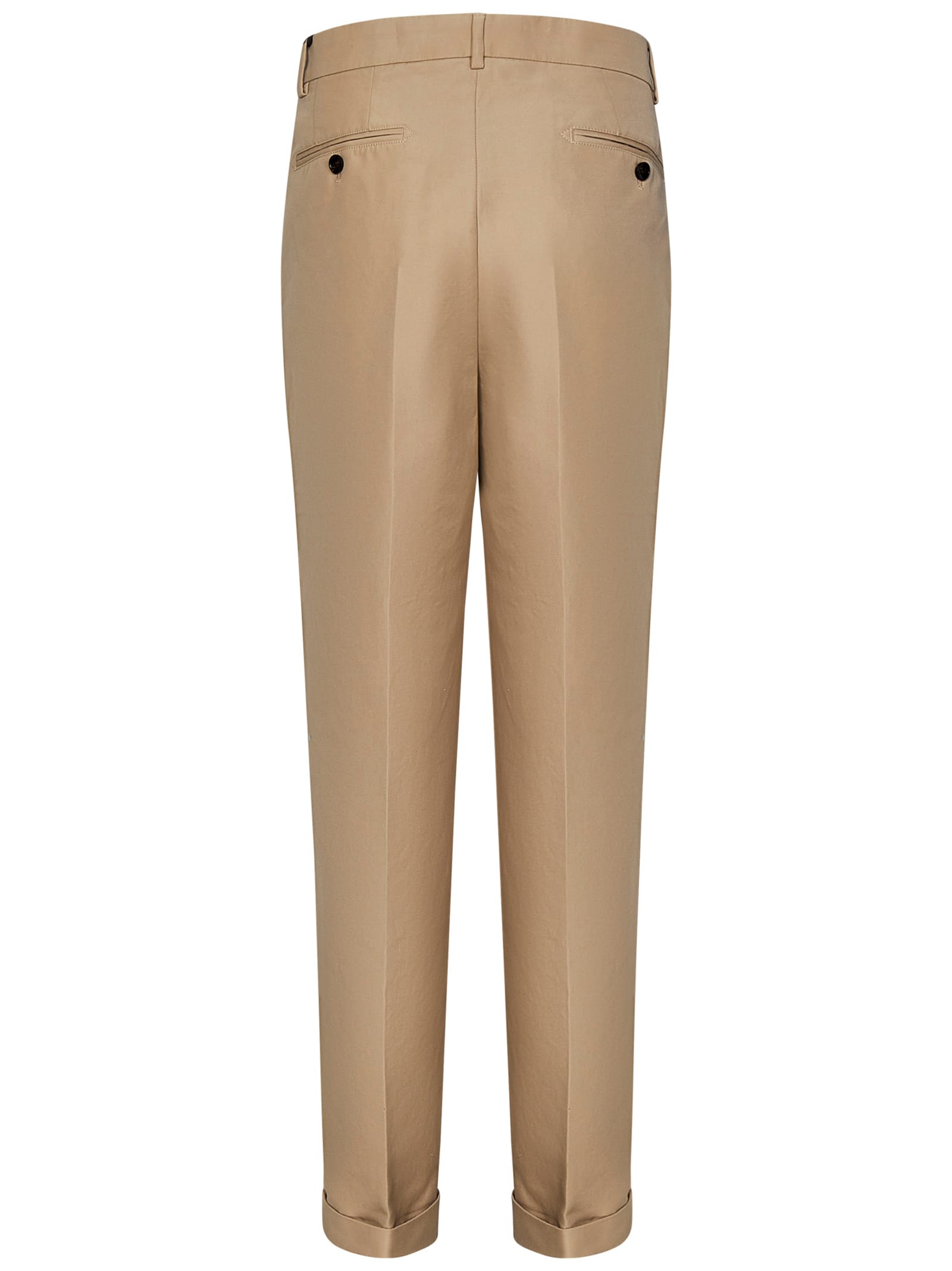 Shop Tom Ford Trousers In Beige