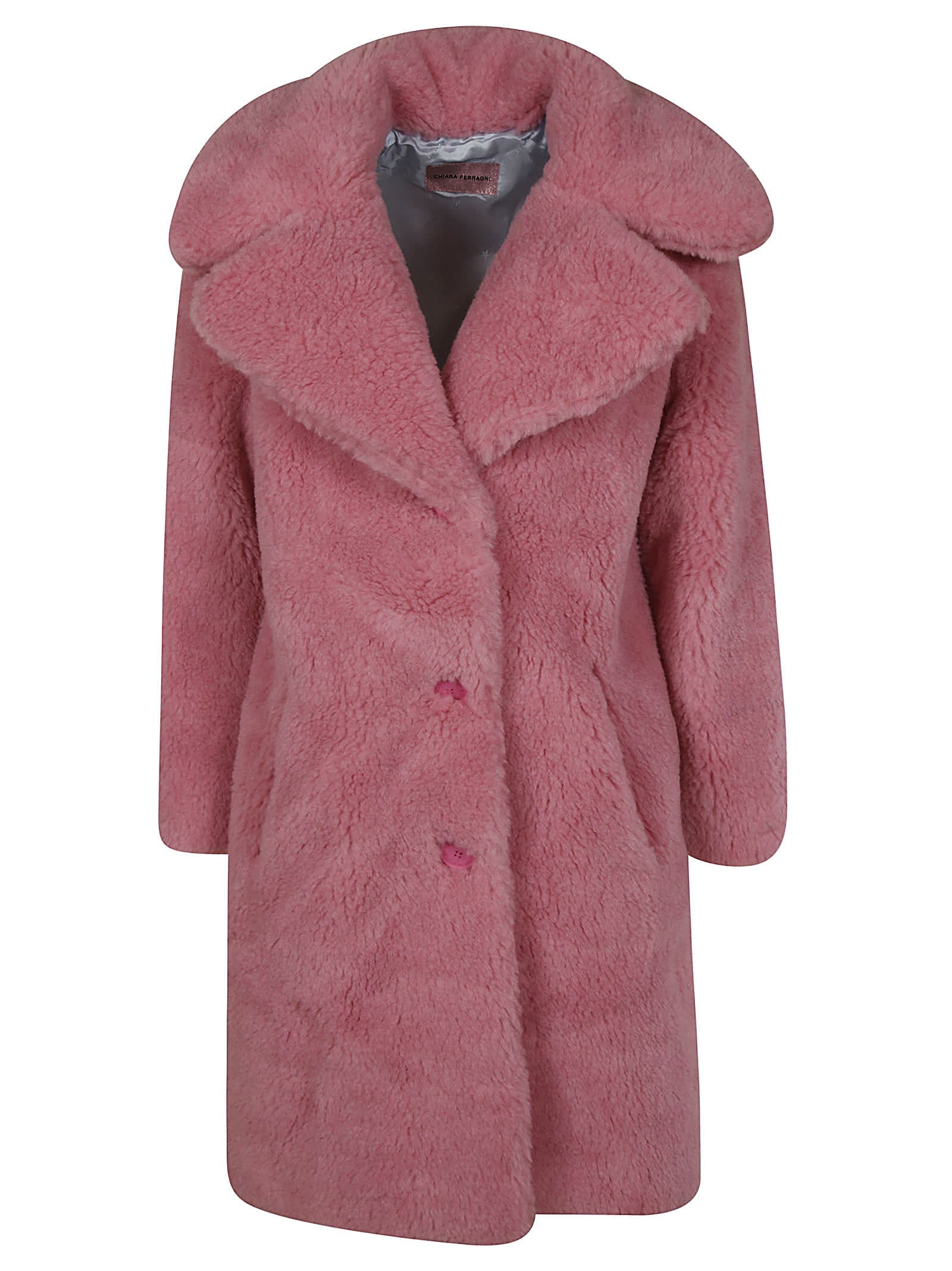 Chiara Ferragni Mid-length Fur Coat