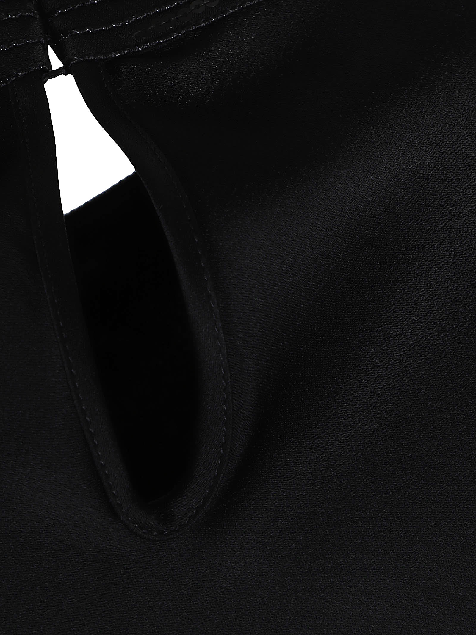 Antonelli Keyhole Maxi Dress In Black