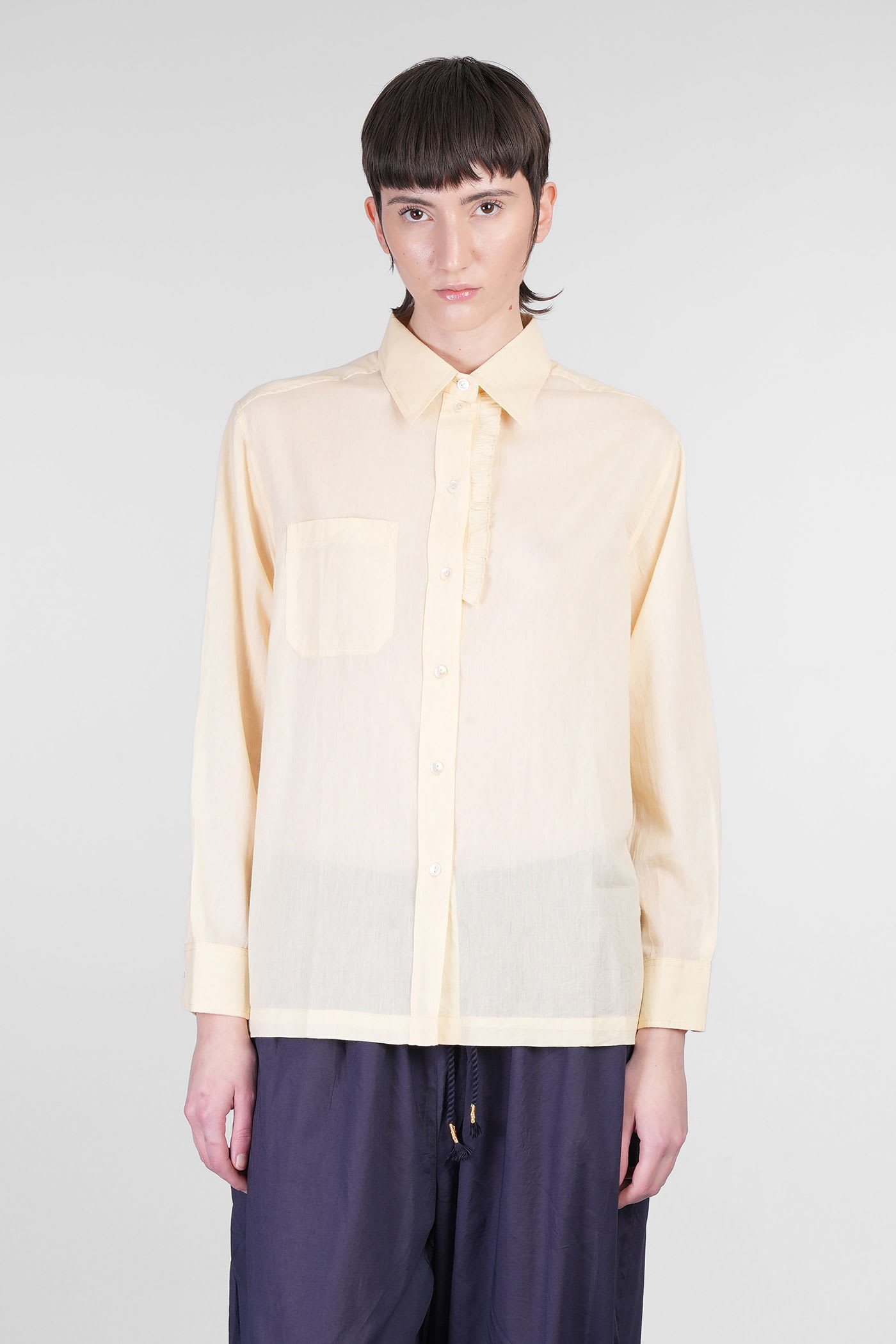 Angelo Shirt In Beige Cotton