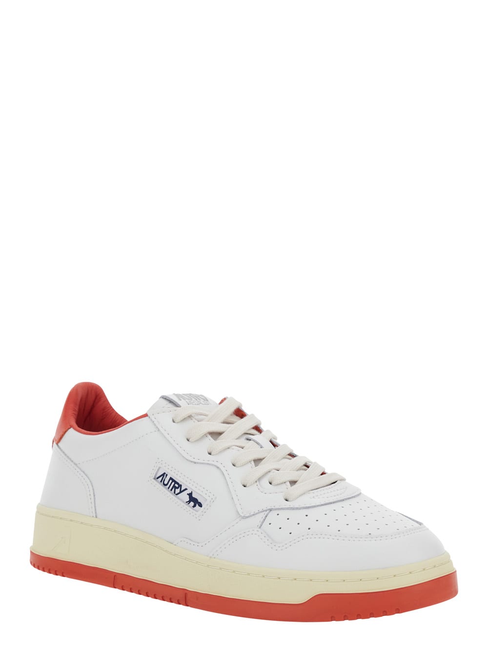 Autry Leather Low-top Sneakers In Blue