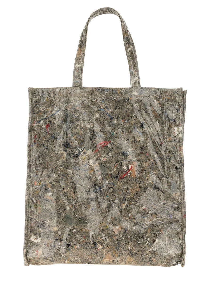 Shop Uma Wang Tote Bag In Charcoal