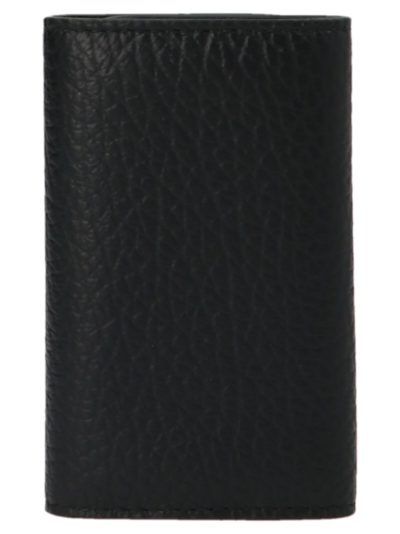 Maison Margiela Stitching Keyring In Black