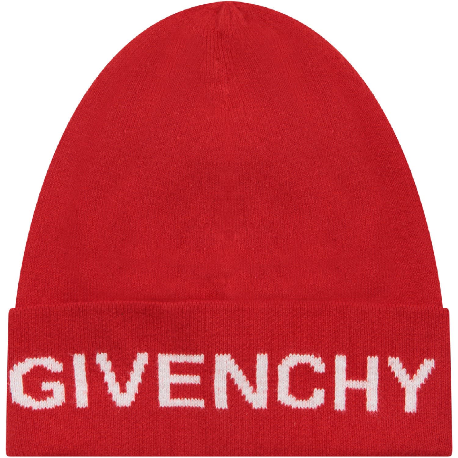 red kids hat