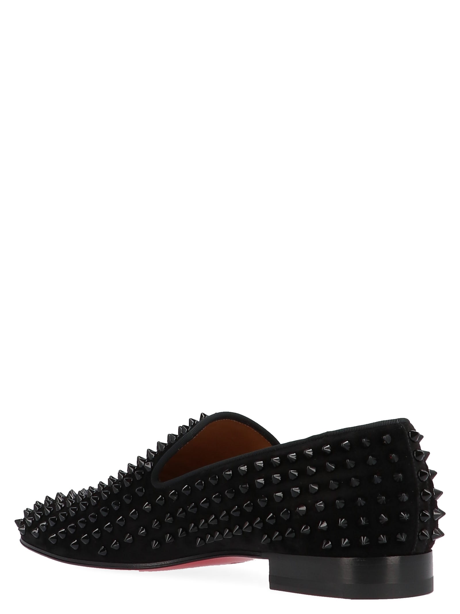 Shop Christian Louboutin Dandelion Loafers In Black