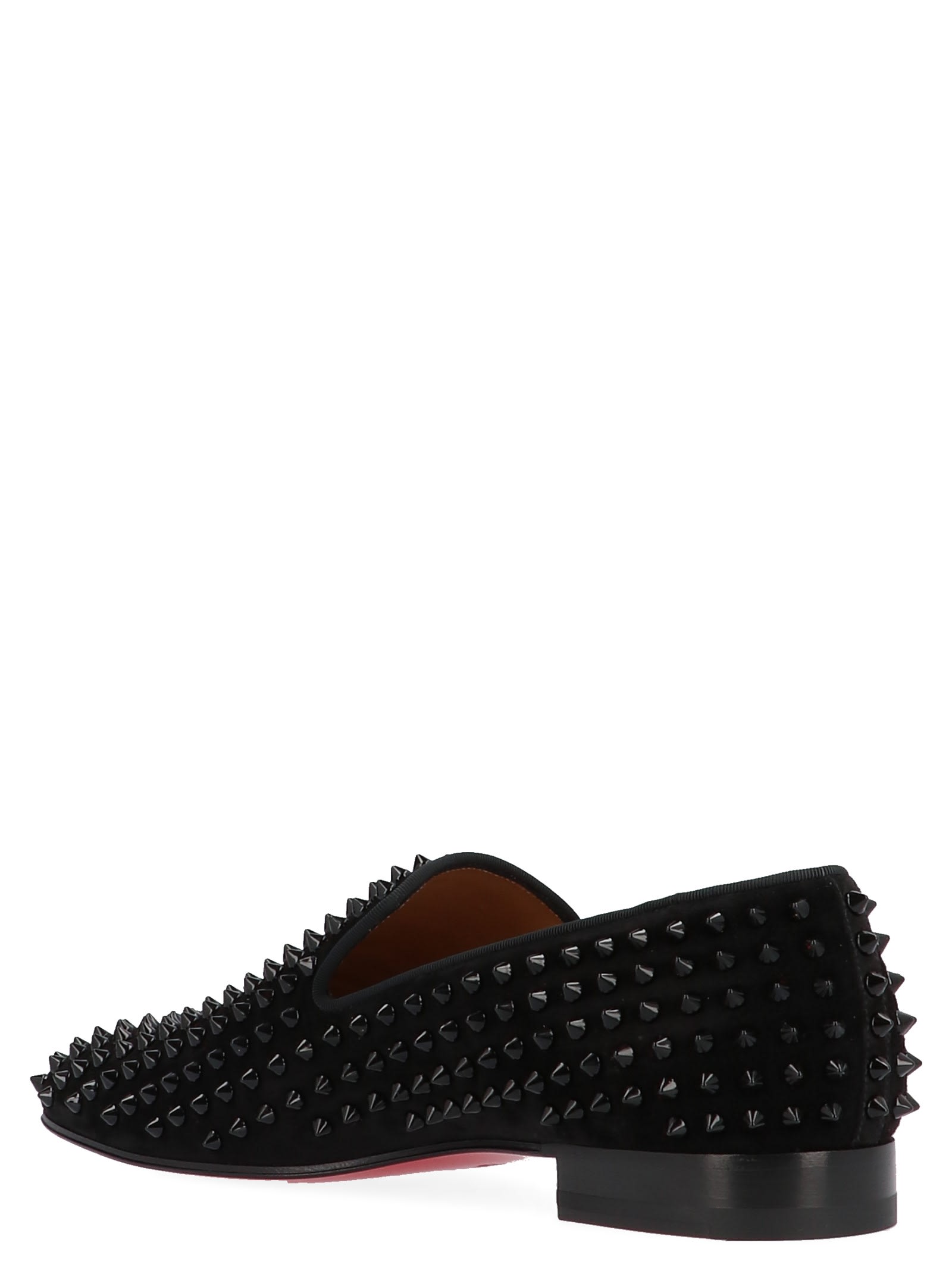 Christian Louboutin Dandelion Loafers In Black/black