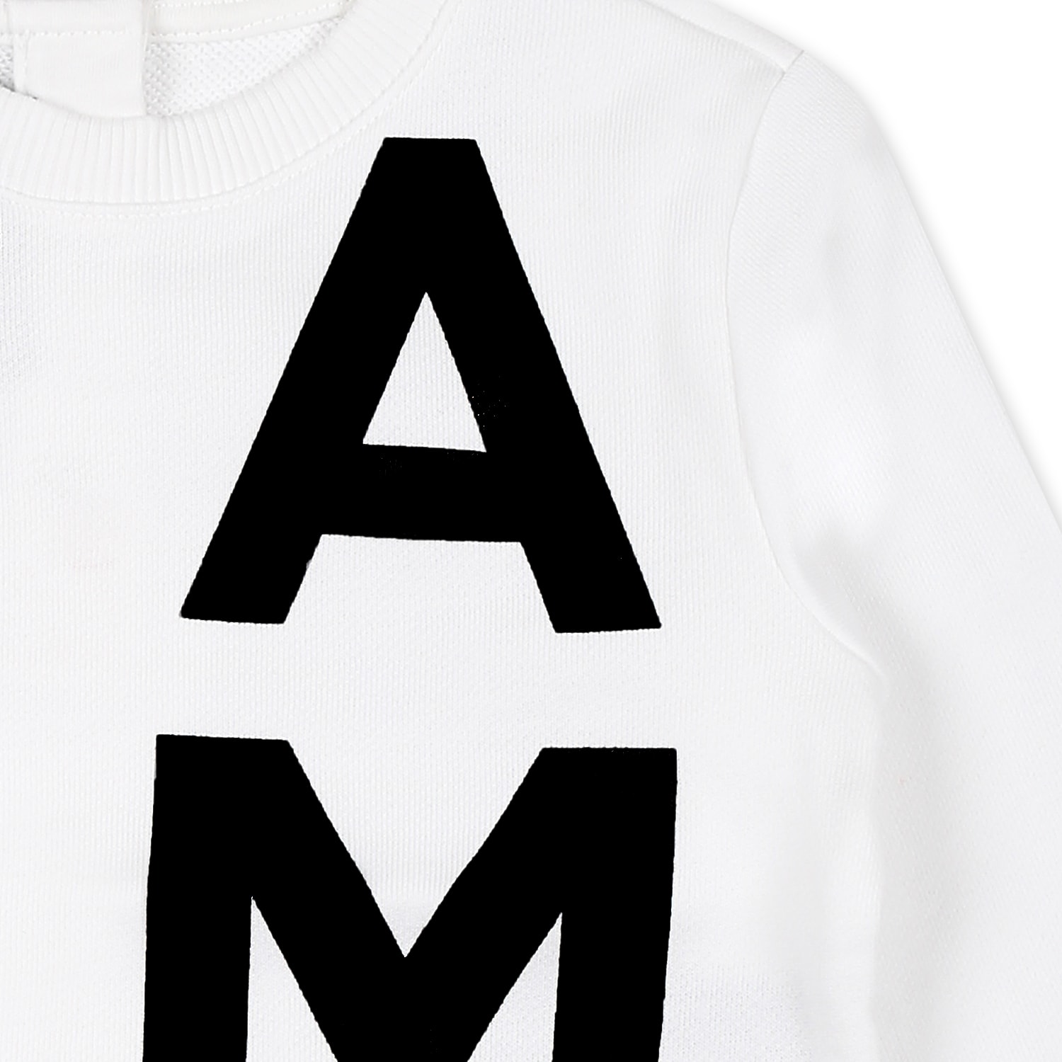 Balmain White Sweatshirt For Babykids With Logo In White