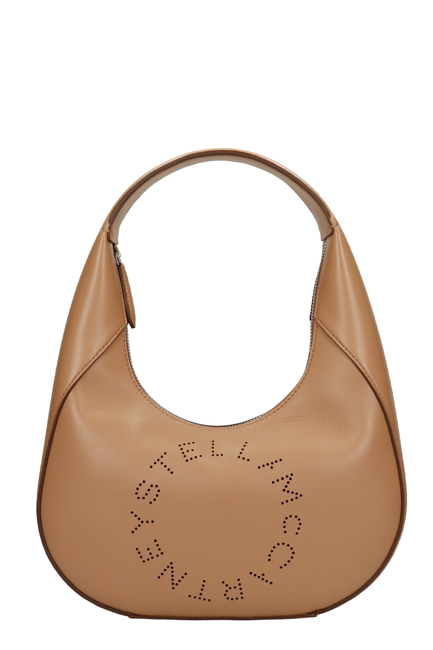 Stella McCartney Shoulder Bag In Camel Faux Leather