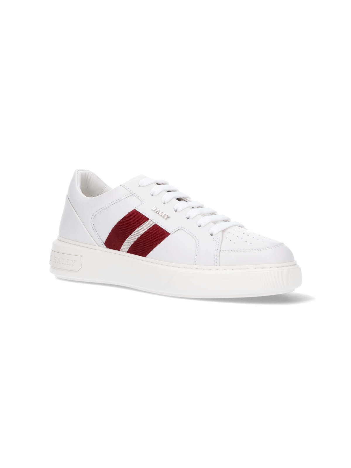 Shop Bally Moony Sneakers In White