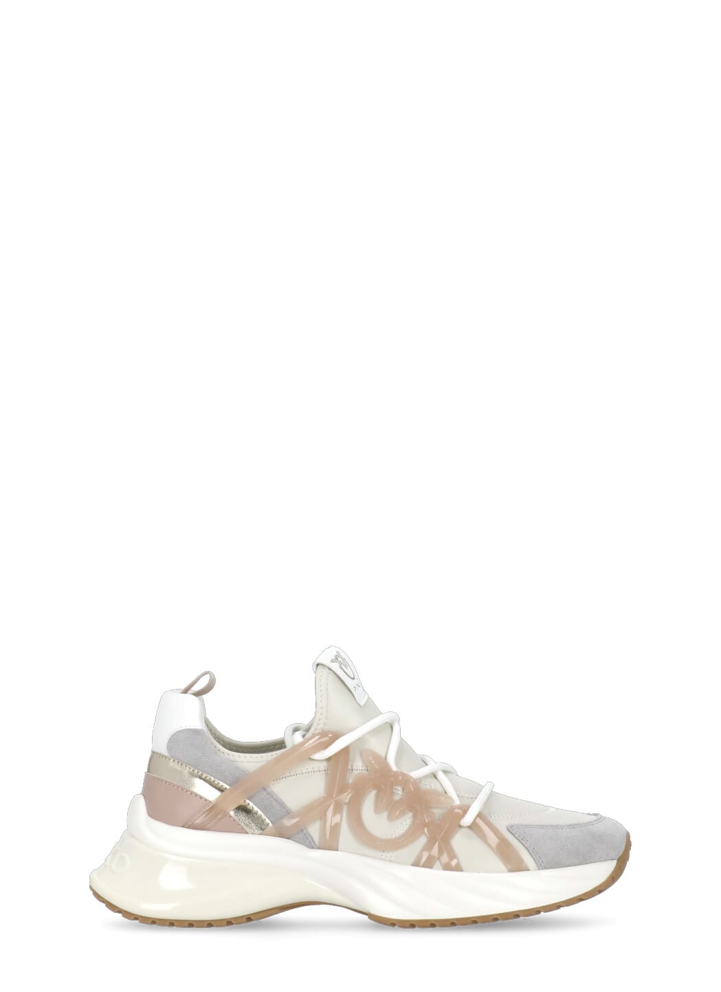 Shop Pinko Ariel Sneakers In Ivory