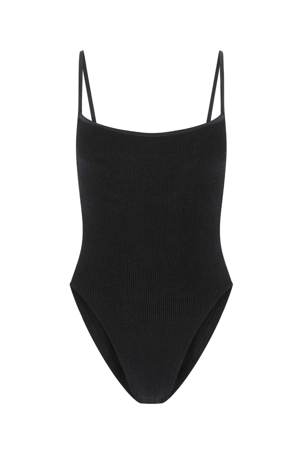 Black Stretch Nylon Pamela Swimsuit