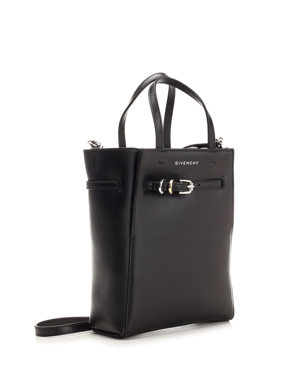 Shop Givenchy Voyou Mini Tote In Black