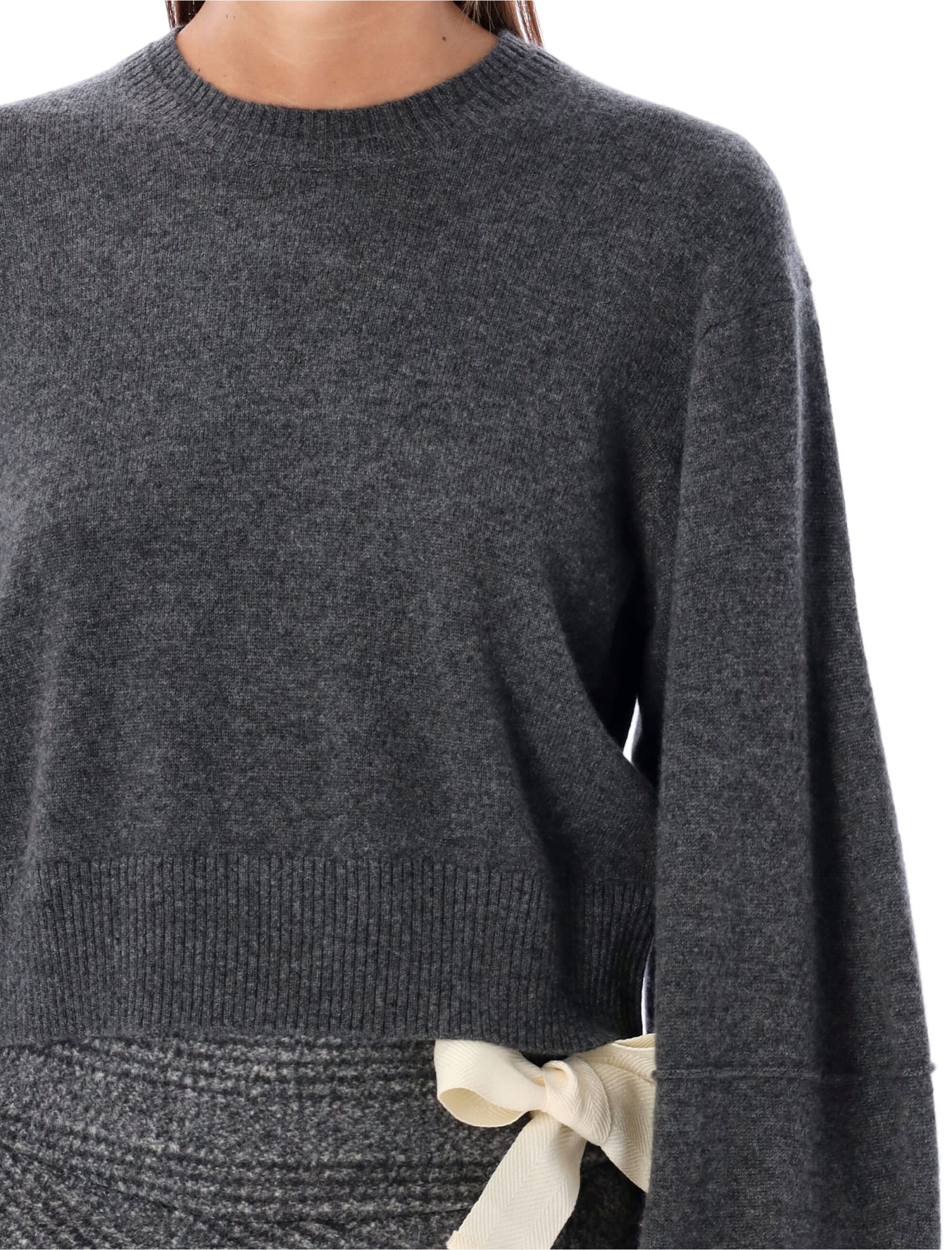 Shop The Garment Piemonte Sweater In Grey Melange