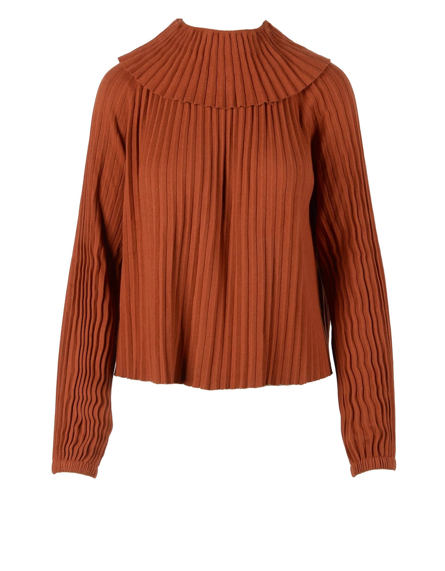 See by Chloé Womens Brown Sweater