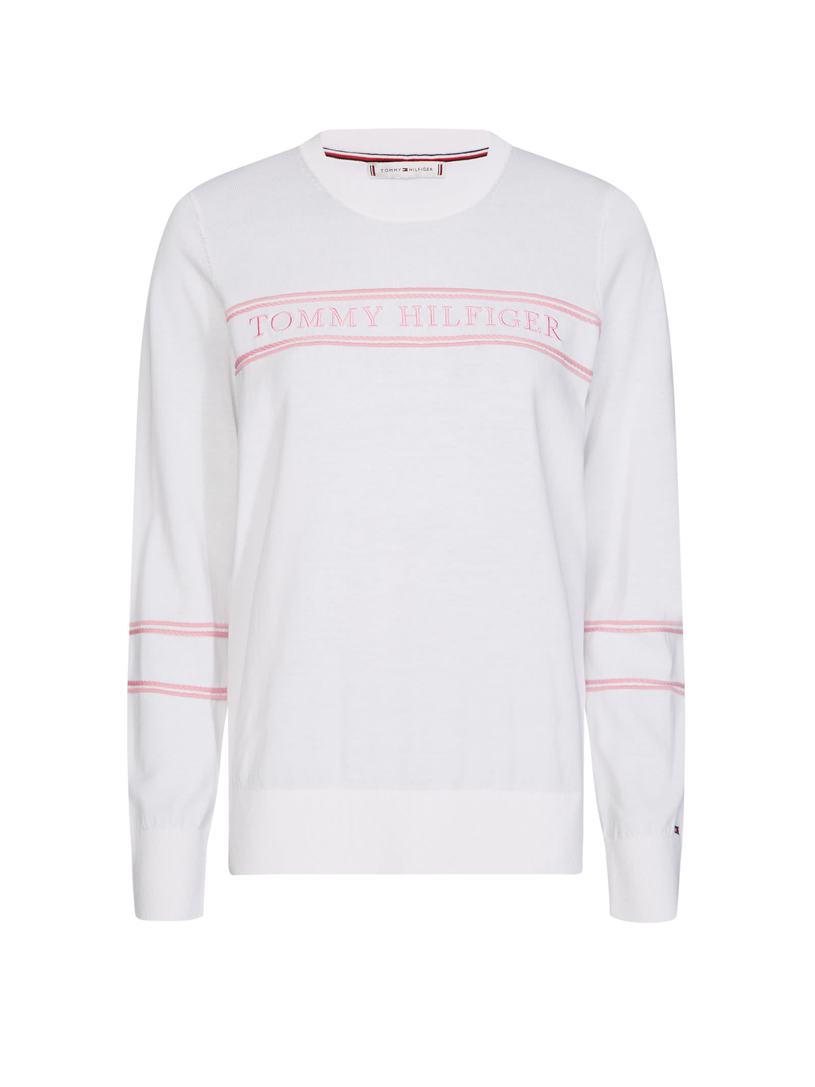 tommy hilfiger white pullover