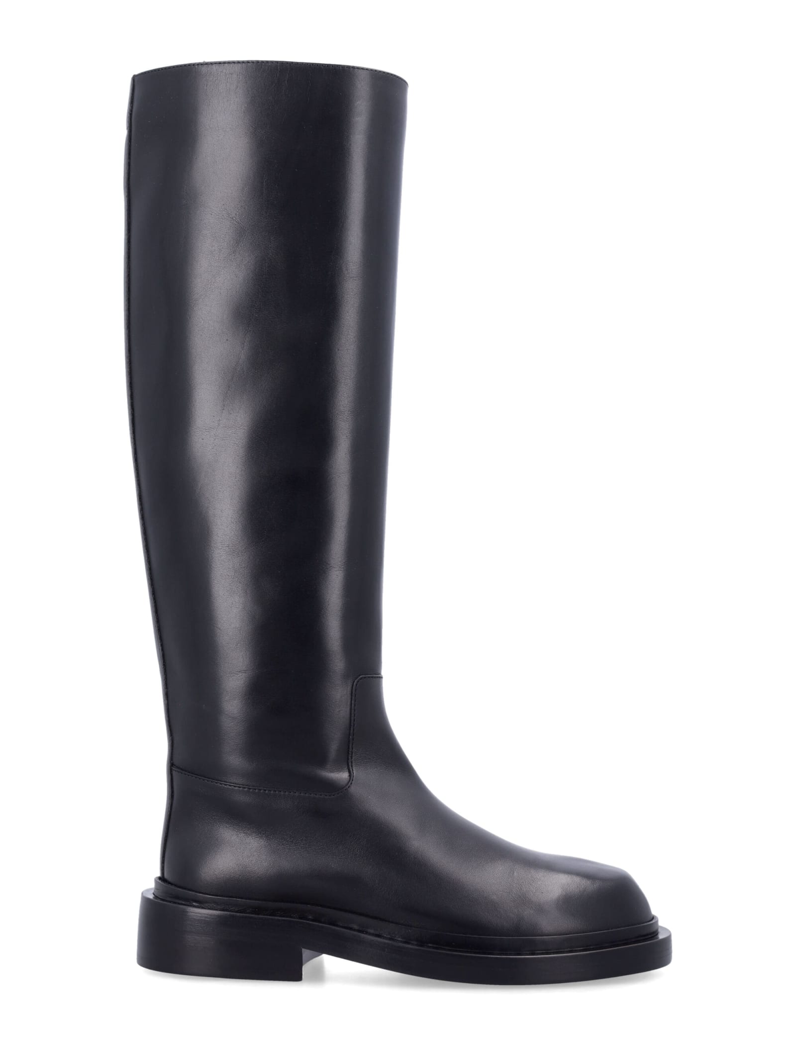 Shop Jil Sander Tubolar Boots In Black