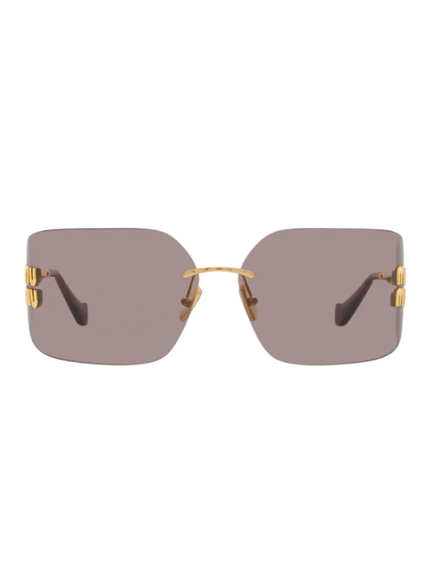 Shop Miu Miu 54ys Sole Sunglasses In I