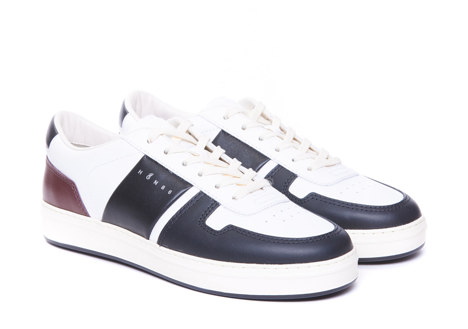 Shop Hogan H-tv Sneakers In White