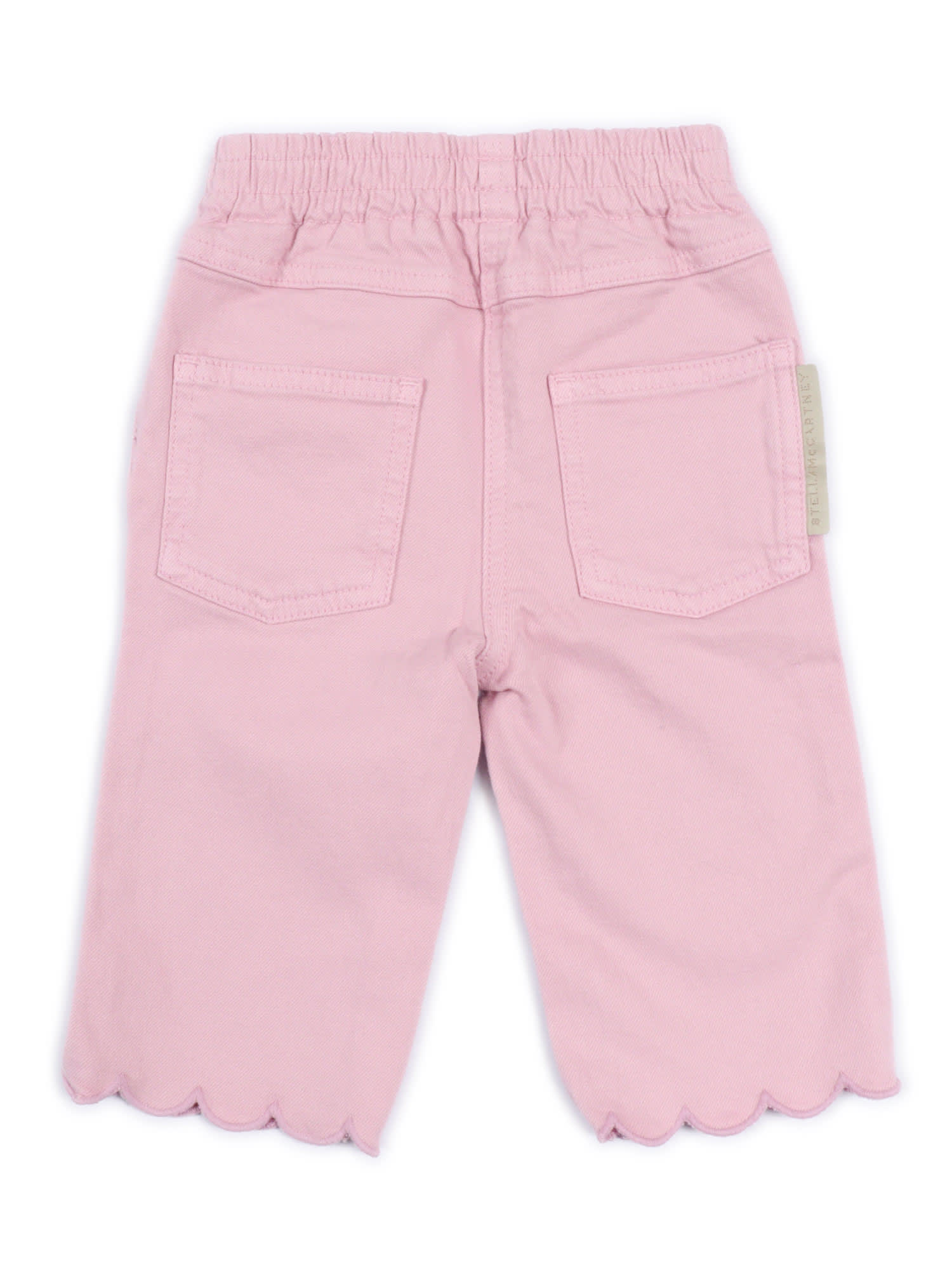 Stella Mccartney Cotton Pants In Pink