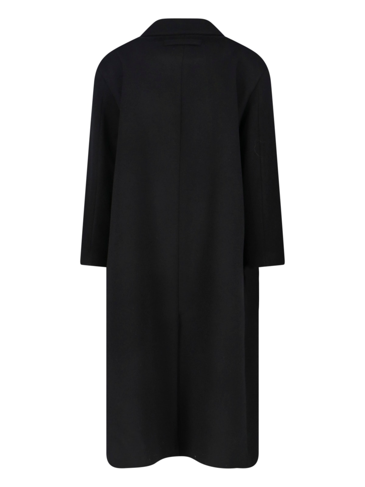 Fear Of God Virgin Wool Coat In Black