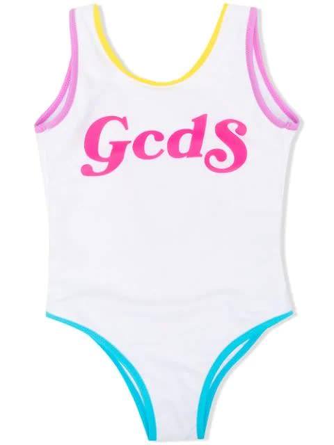 GCDS One Piece Swimsuit With Print