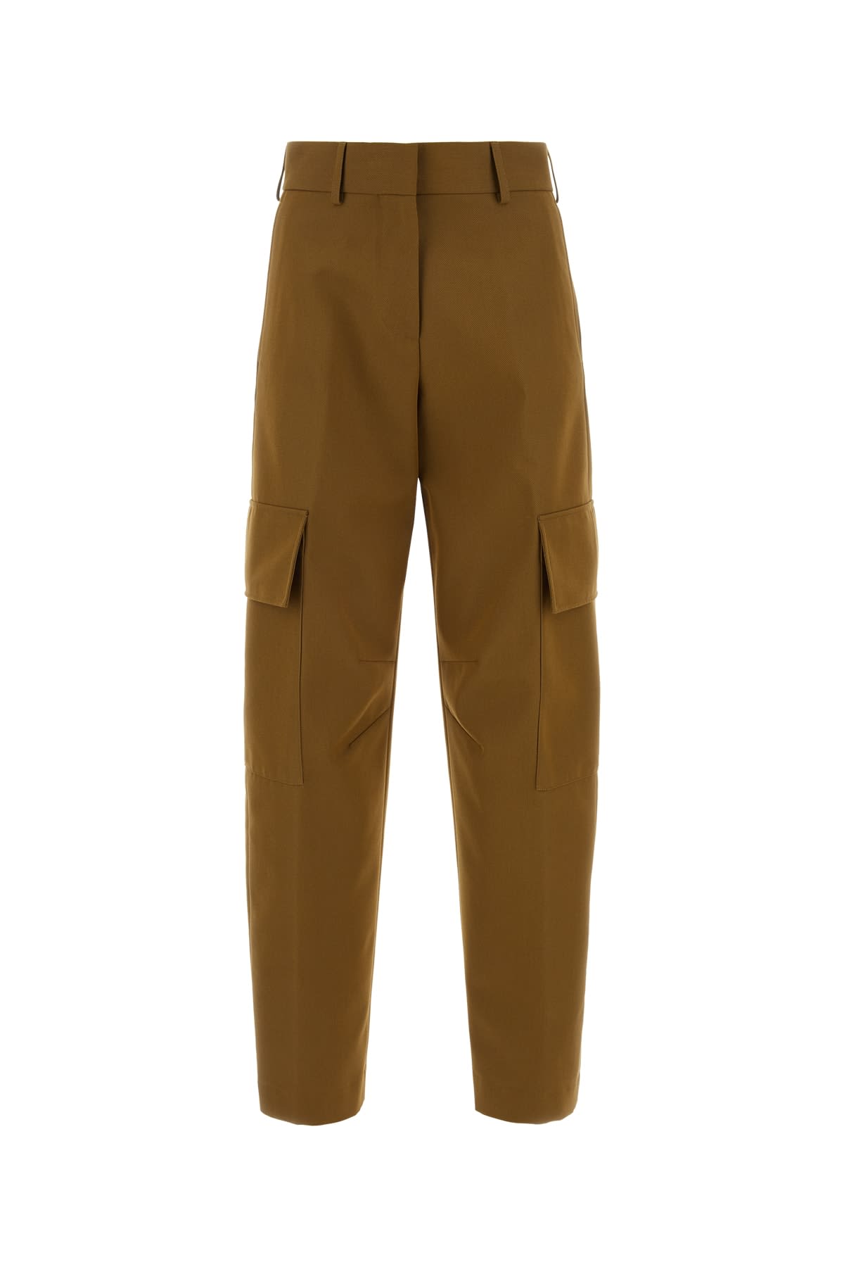 Shop Palm Angels Pantalone In Brownbla