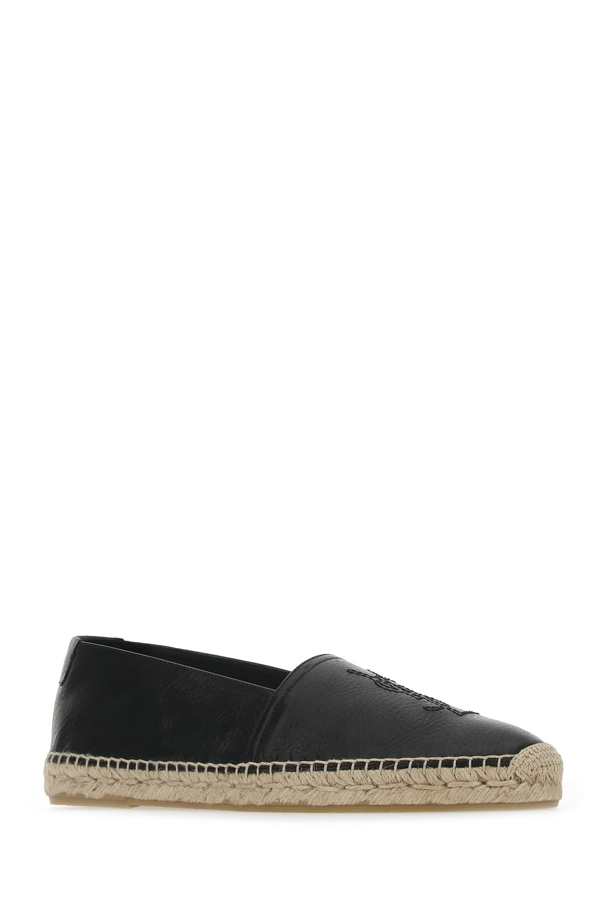 Shop Saint Laurent Espadrillas In Nero