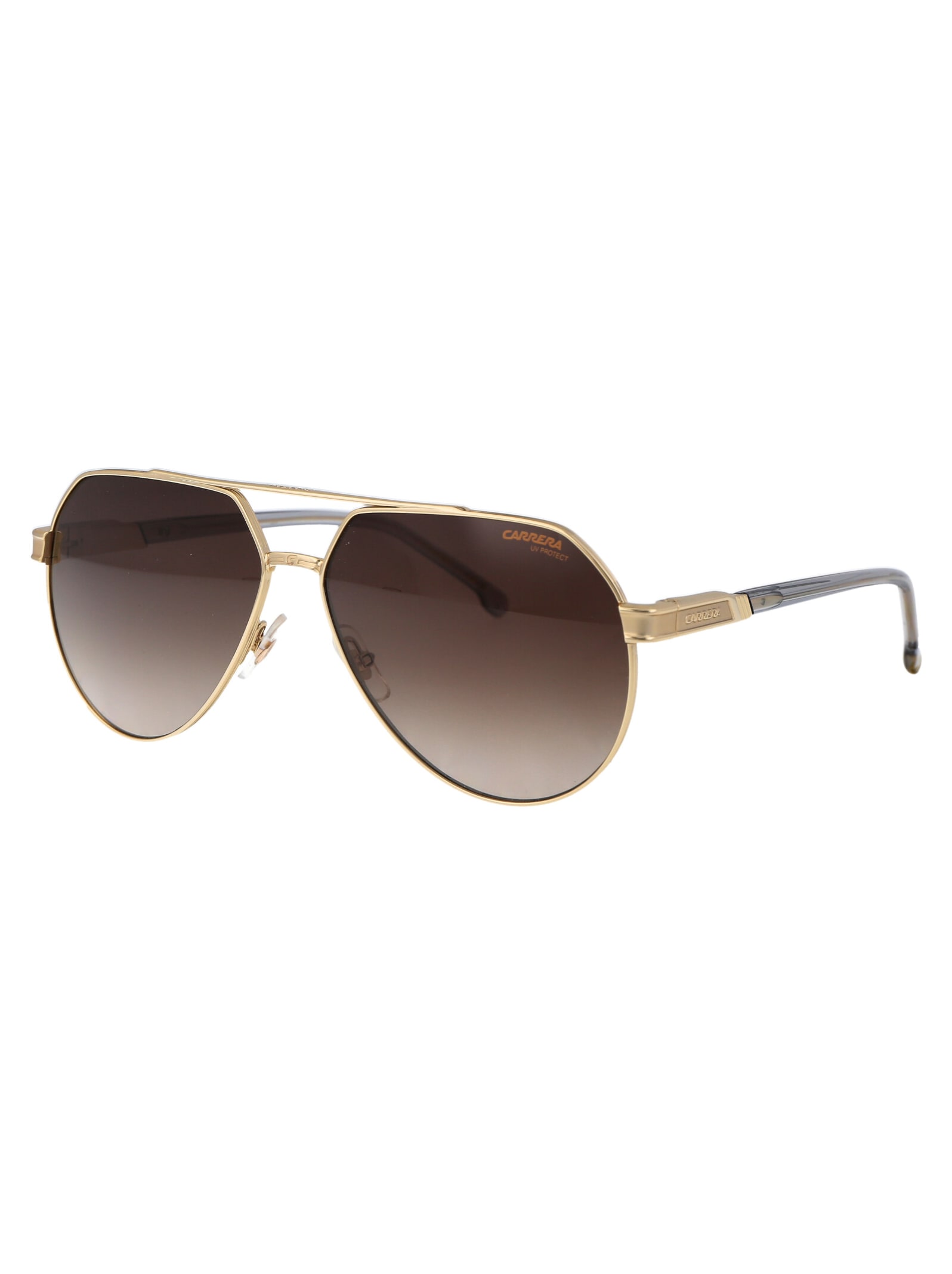Shop Carrera 1067/s Sunglasses In 2f7ha Gold Grey