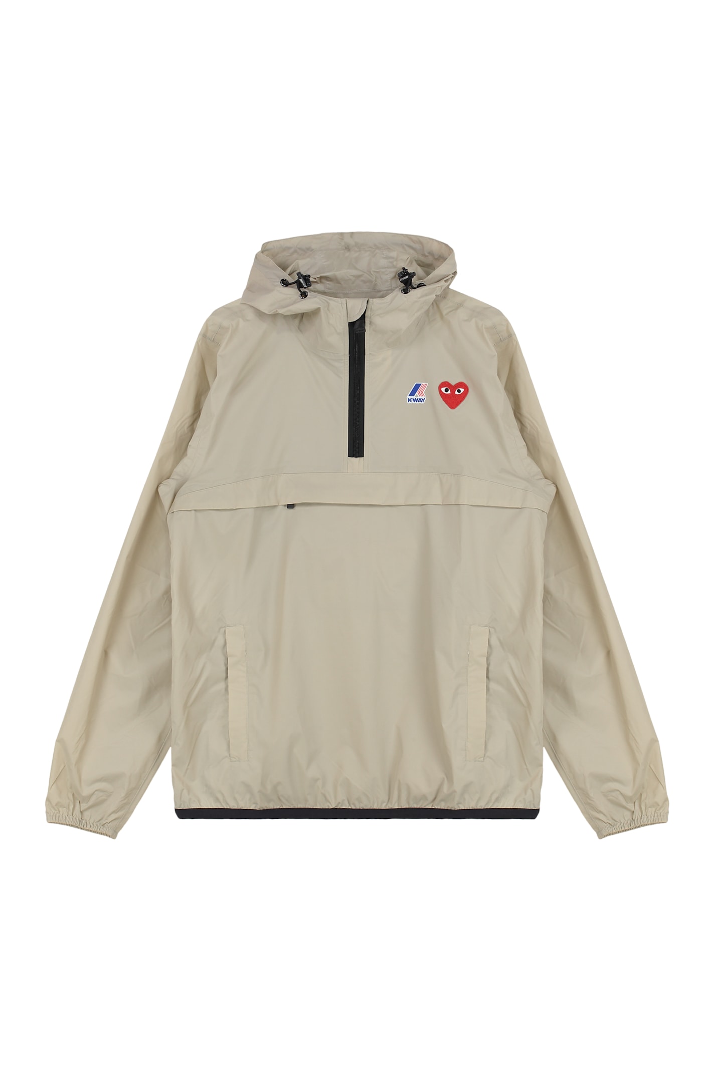 Comme Des Garçons Play X K-way - Hooded Windbreaker