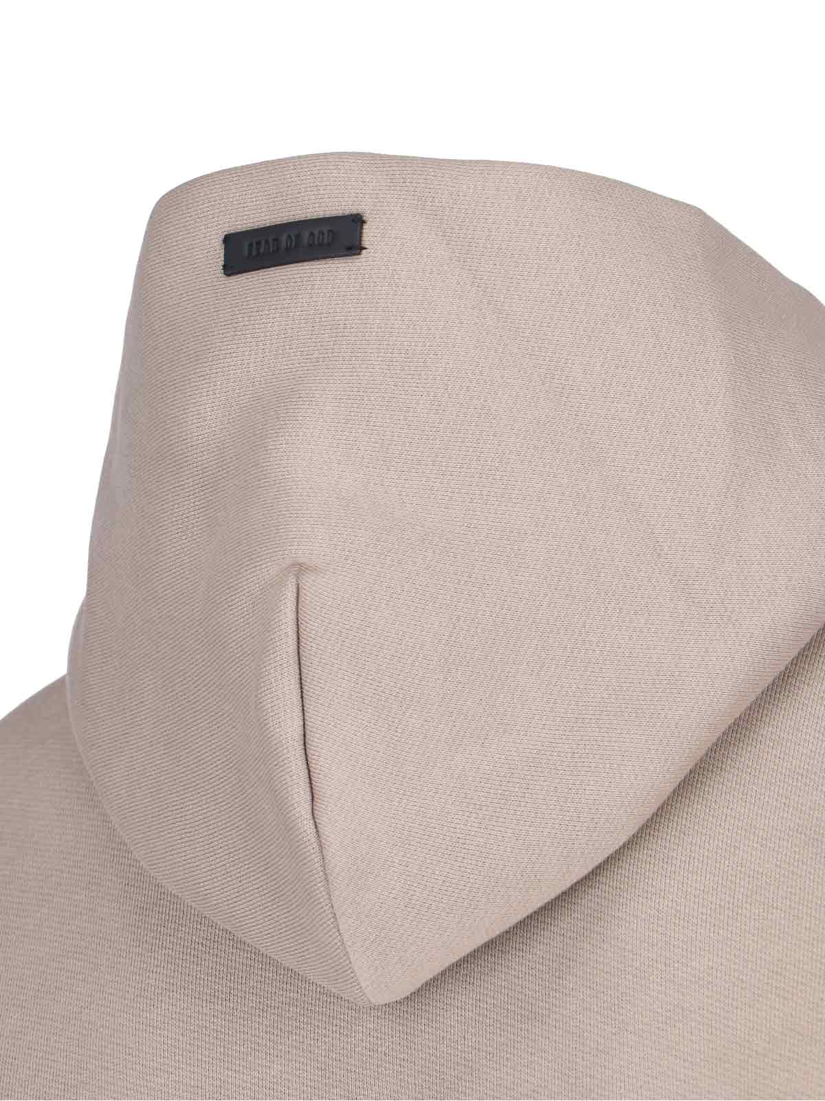 Fear Of God ‘eternal' Fleece Hoodie In Neutral