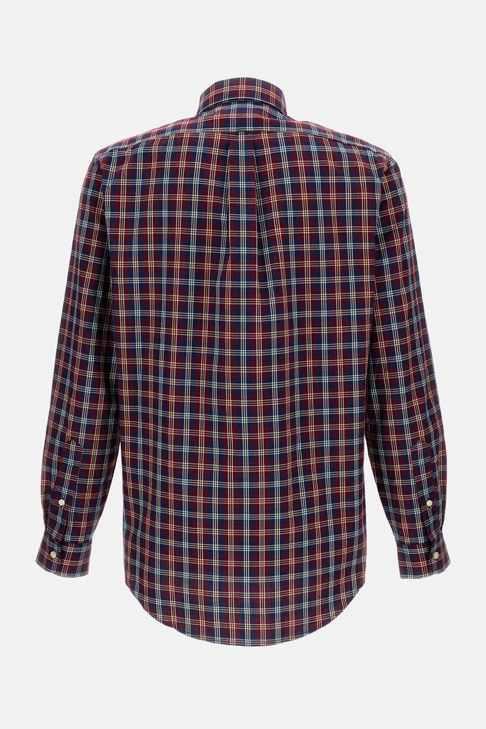 Polo Ralph Lauren Long Sleeve Sport Shirt In Red