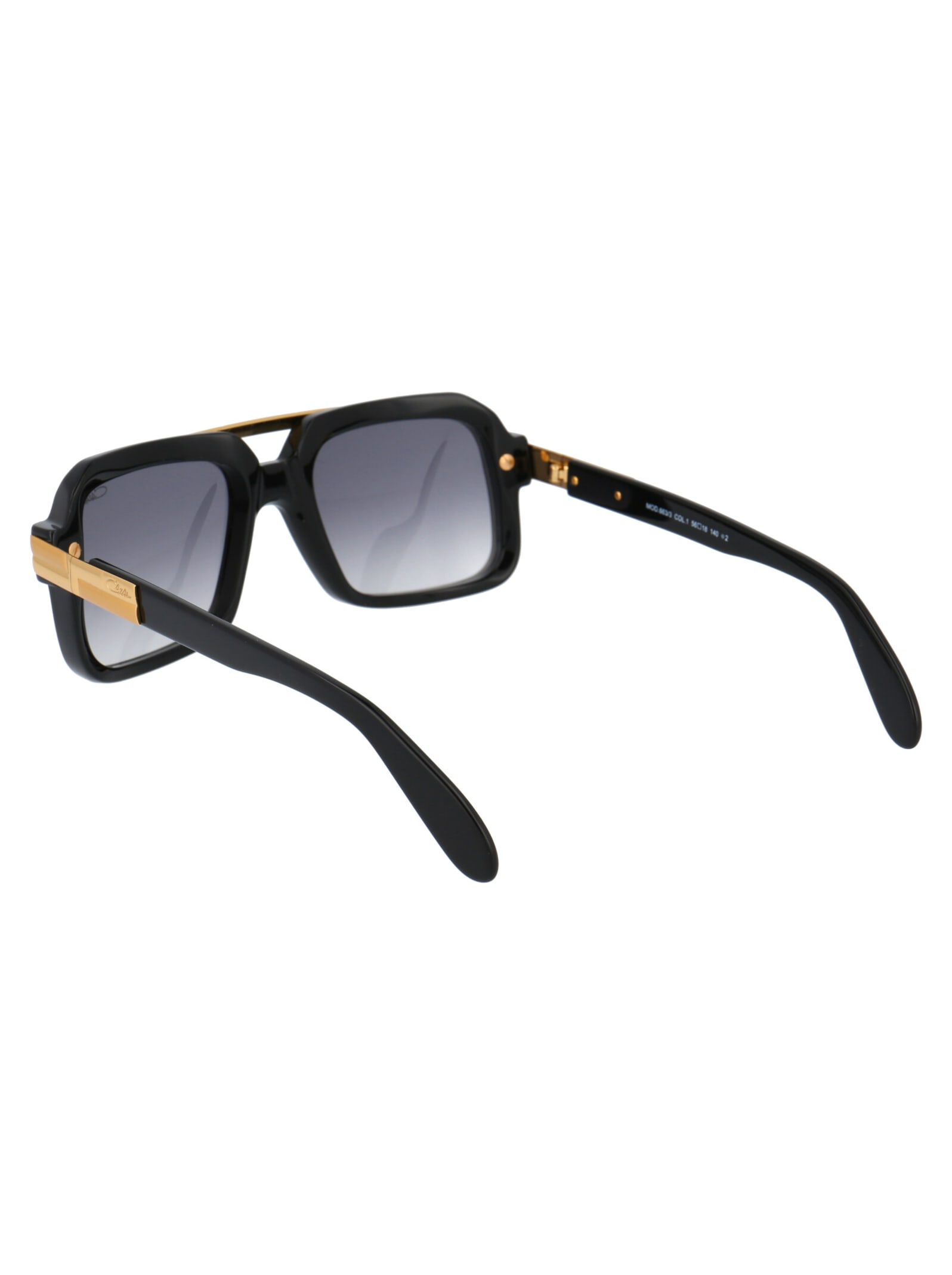 Shop Cazal Mod. 663/3 Sunglasses In 011 Black Matte