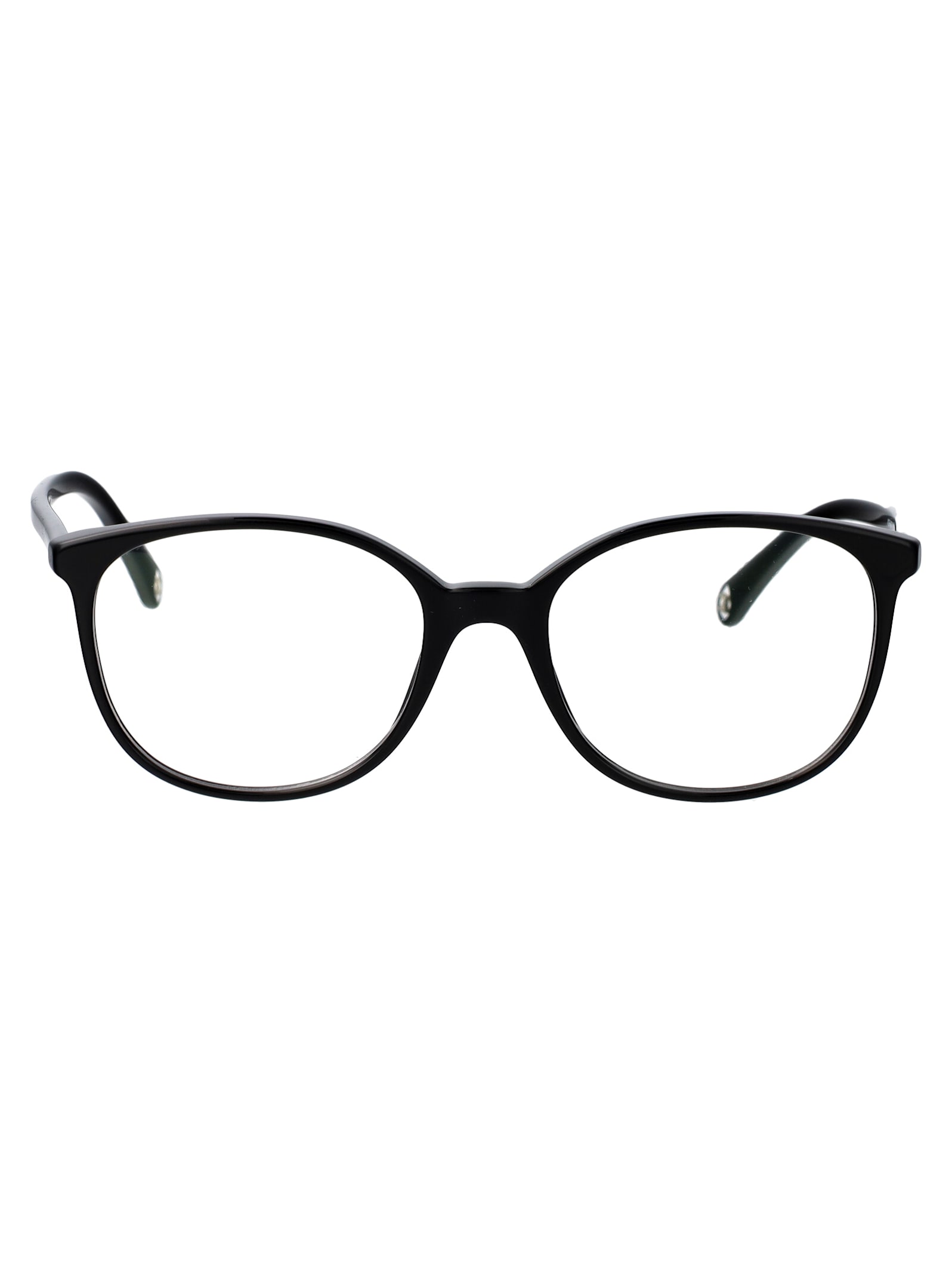 Pre-owned Chanel 0ch3432 Glasses In C501 Black