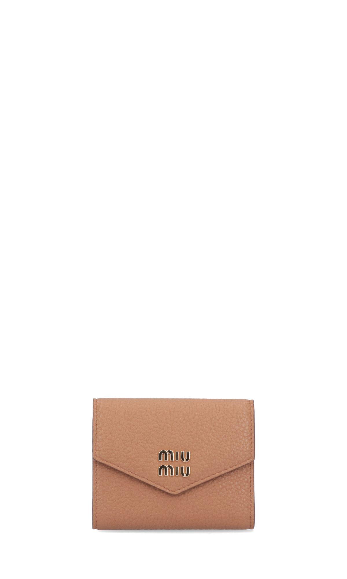 Miu Miu Logo Wallet