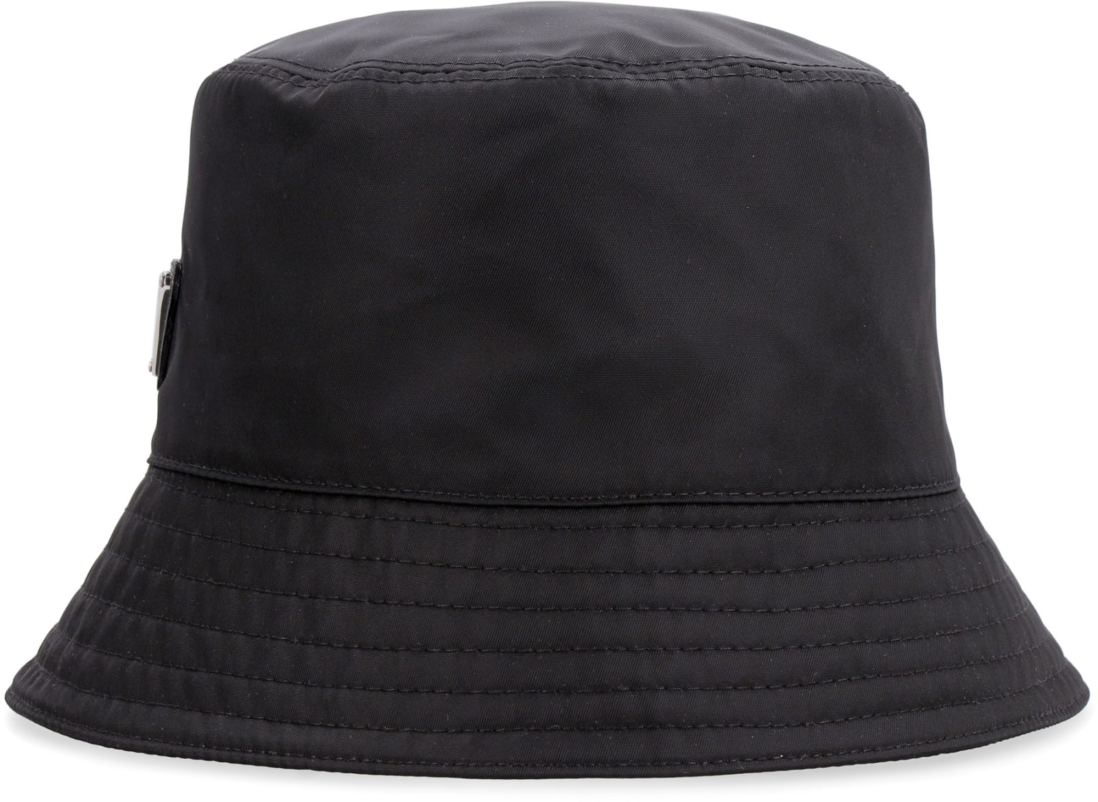 Shop Prada Bucket Hat In Black