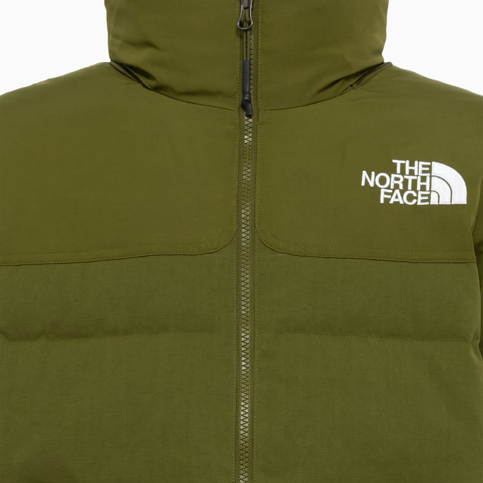 Shop The North Face M 92 Ripstop Nuptse Jacket Forest Olive In Green