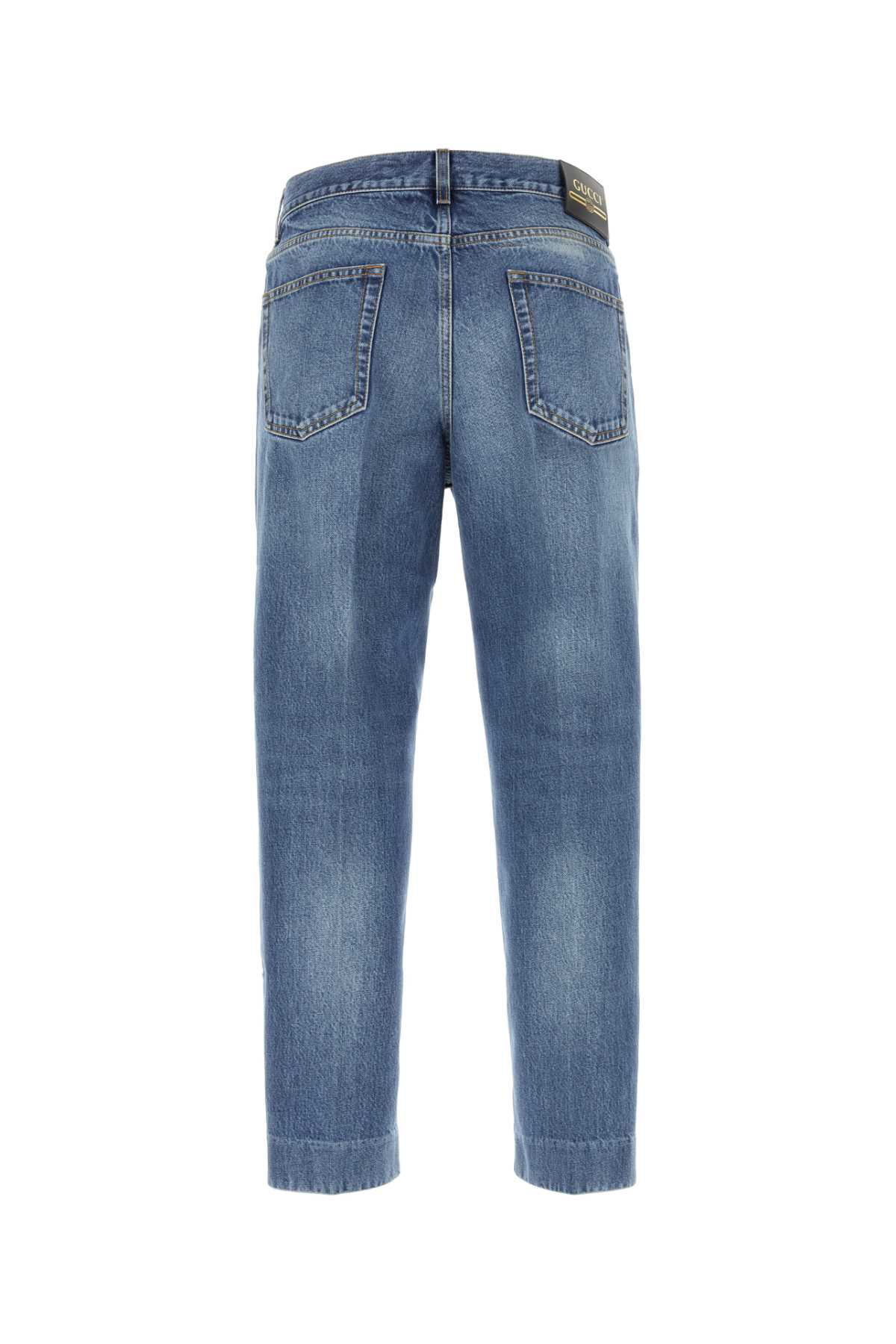 Gucci Denim Jeans In Light Blue