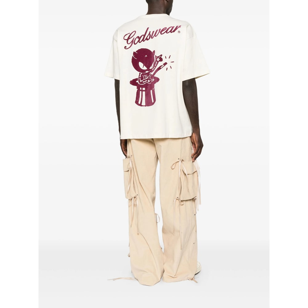 Gcds Magic Printed T-shirt In Pink