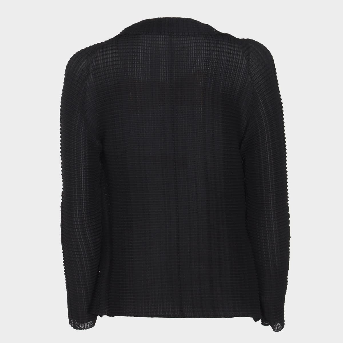 Shop Issey Miyake Black Knitwear