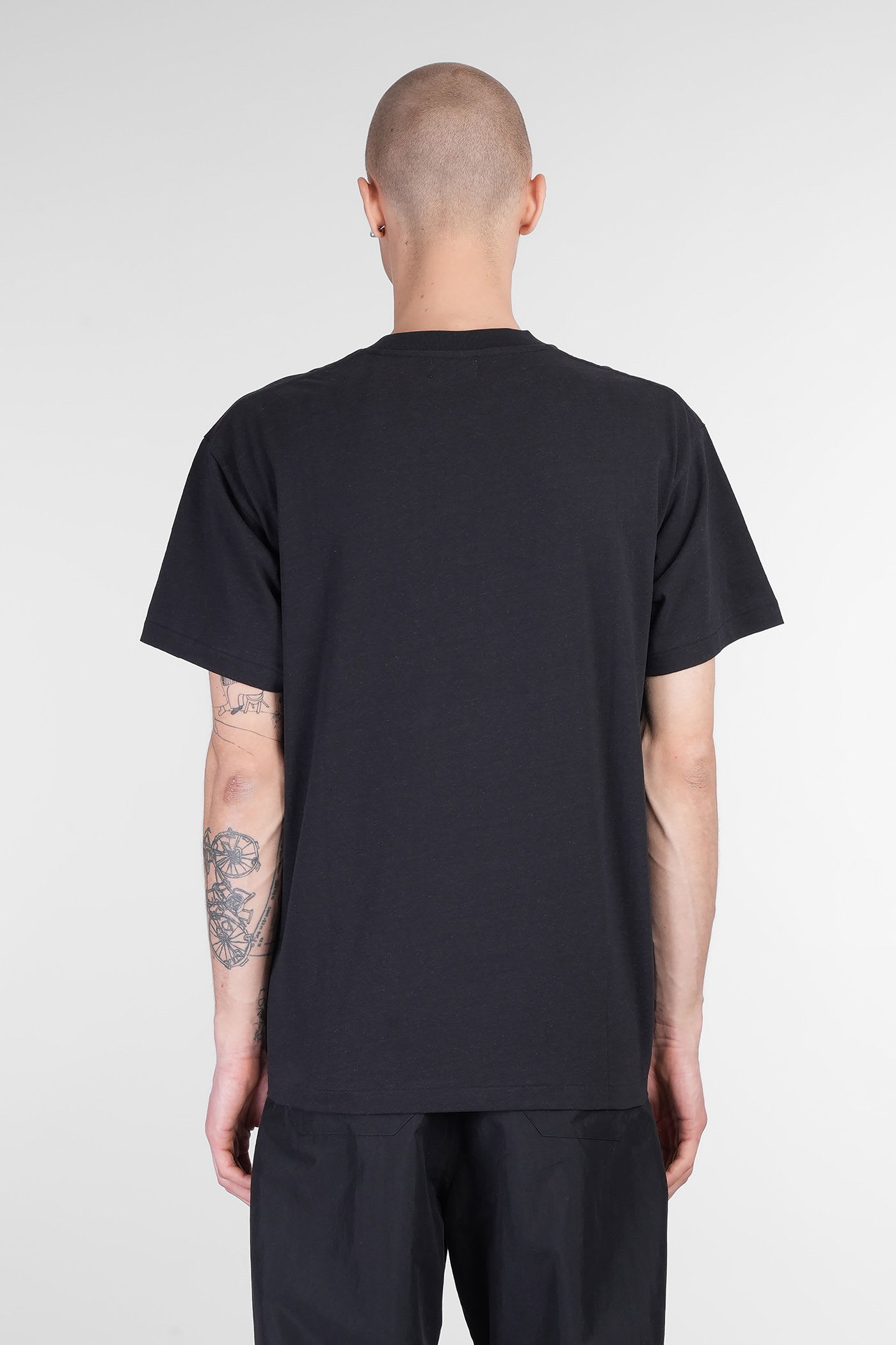 John Elliott T-shirt In Black Cotton