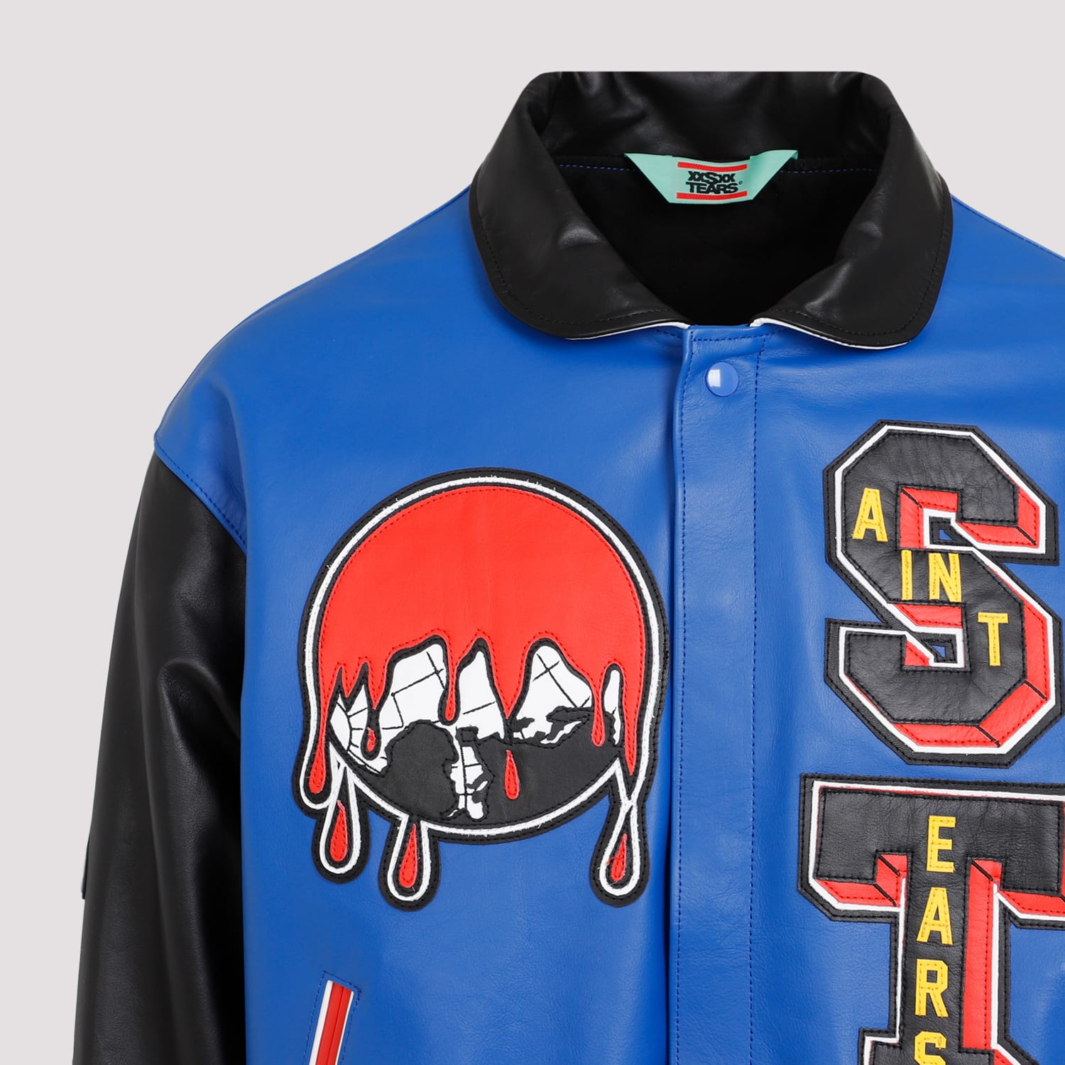 Shop Saint Mxxxxxx Varsity Jacket In Multi