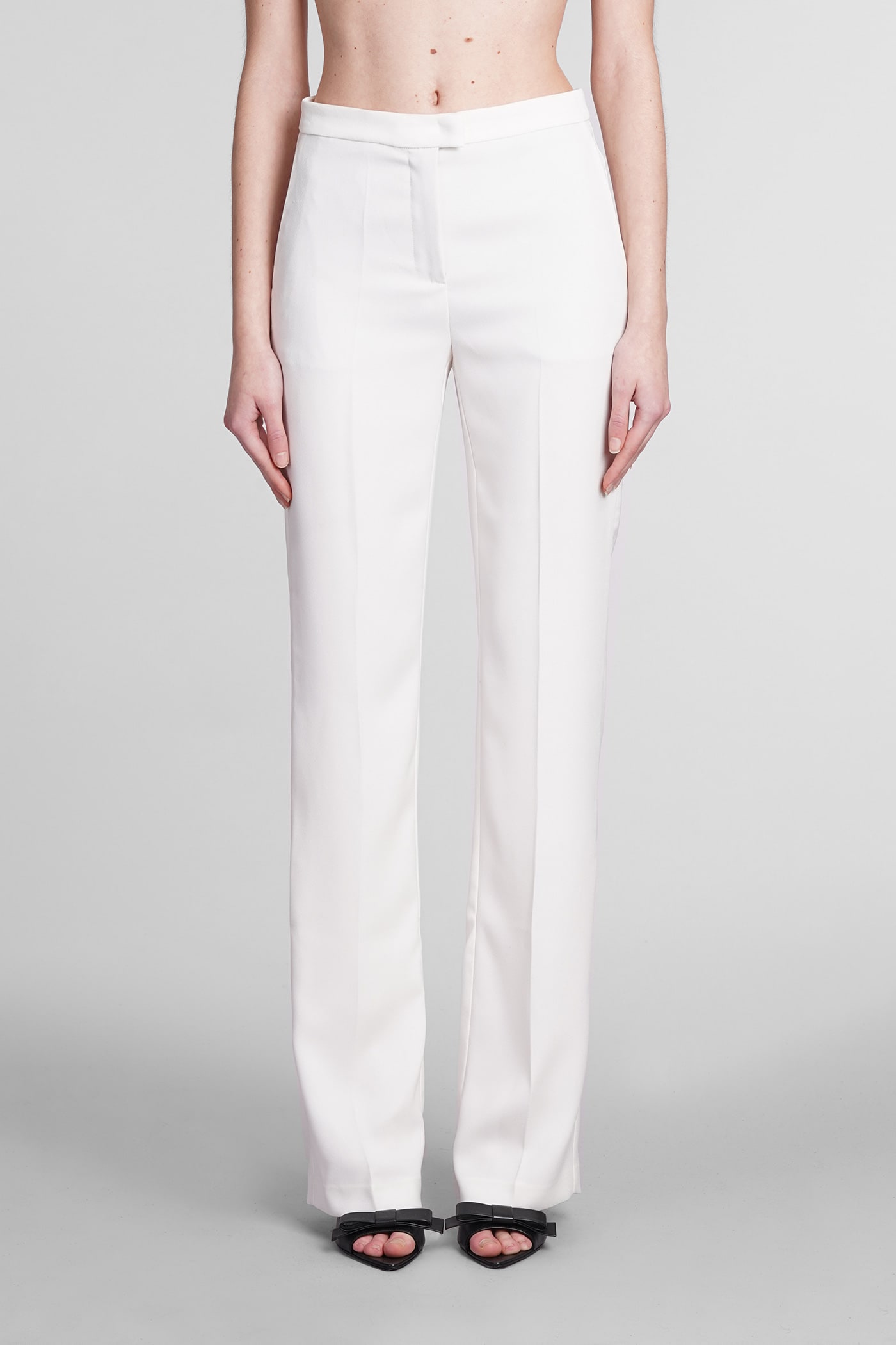 Gladys Pants In White Polyester
