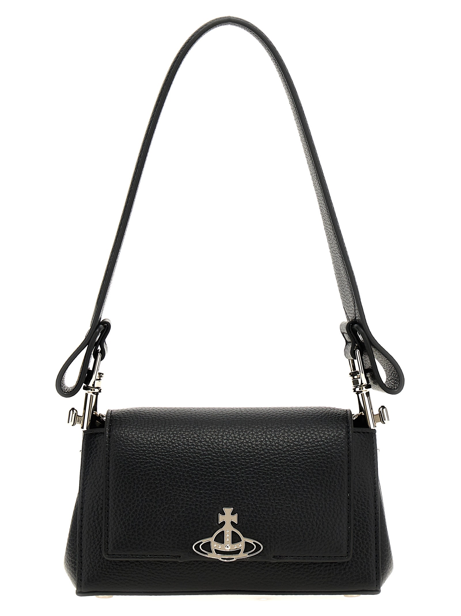 Vivienne Westwood Hazel Small Shoulder Bag In Black