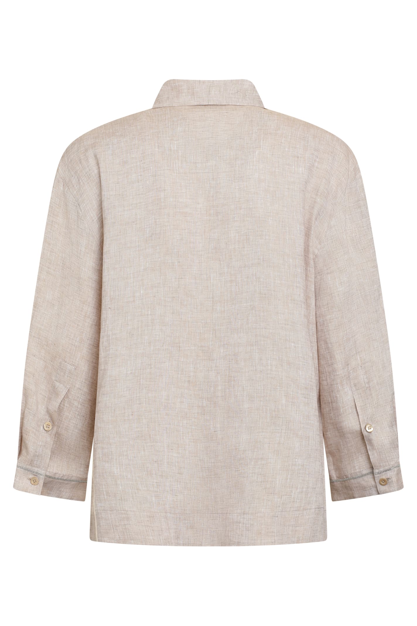 Peserico Button-up Linen Shirt